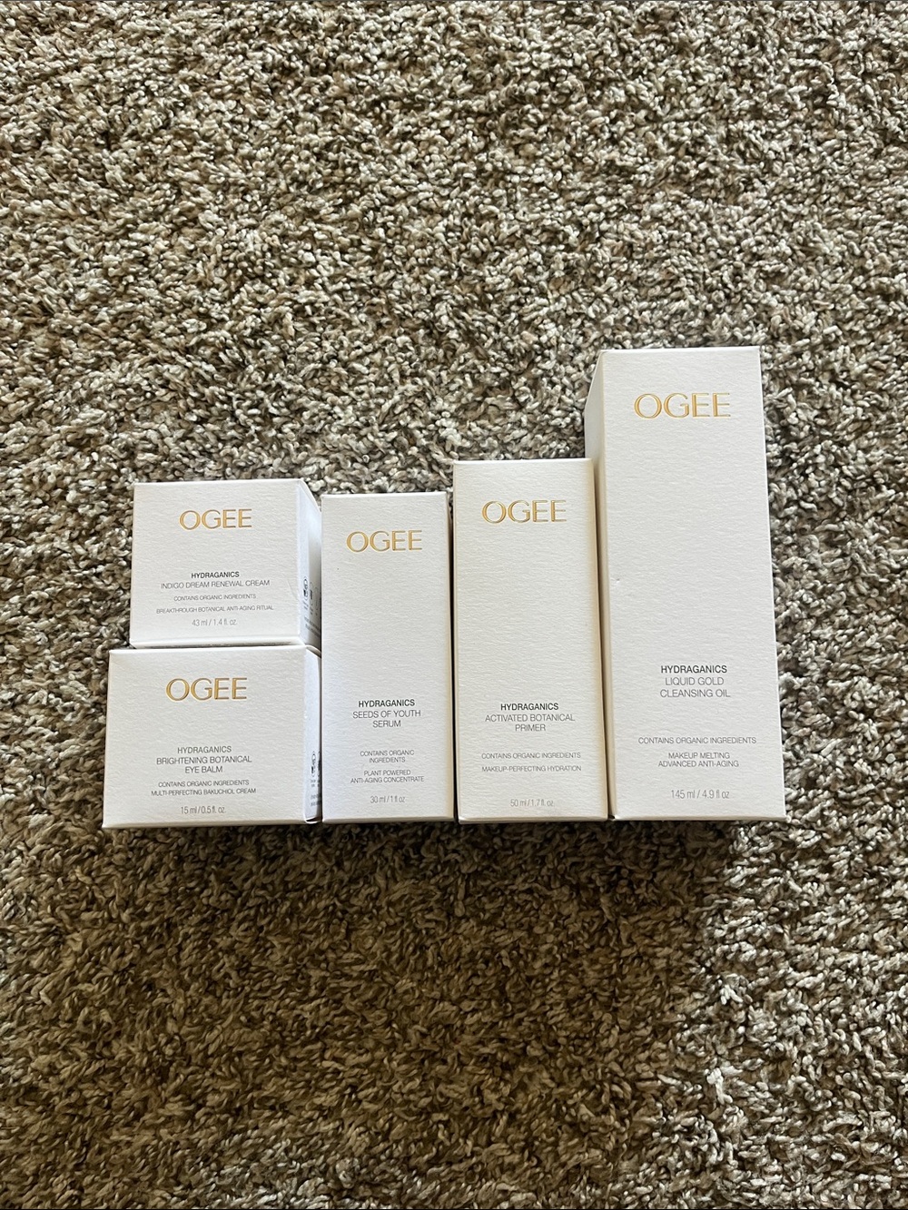OGEE Hydragancis Moisturizer & Skincare Set - White